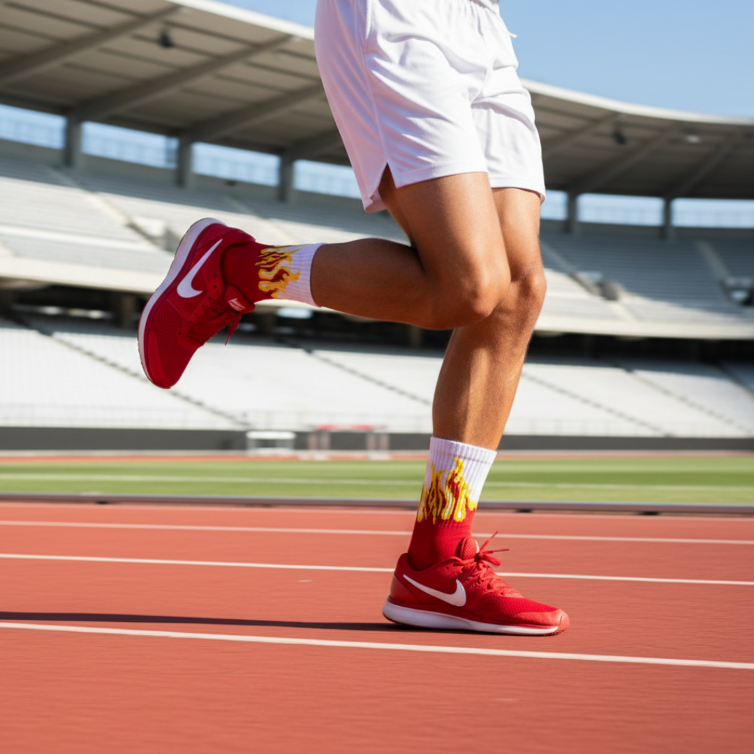 Fire Edition - Red, White, and Yellow Flames