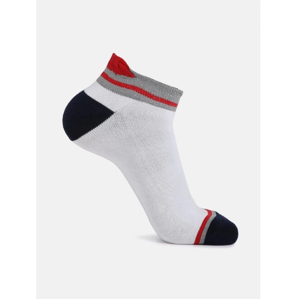 5 Pairs Unisex Casual Cotton Blended Printed Ankle length Socks