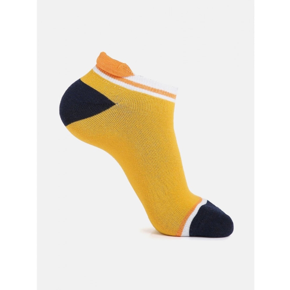 5 Pairs Unisex Casual Cotton Blended Printed Ankle length Socks