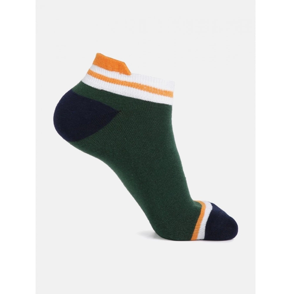 5 Pairs Unisex Casual Cotton Blended Printed Ankle length Socks
