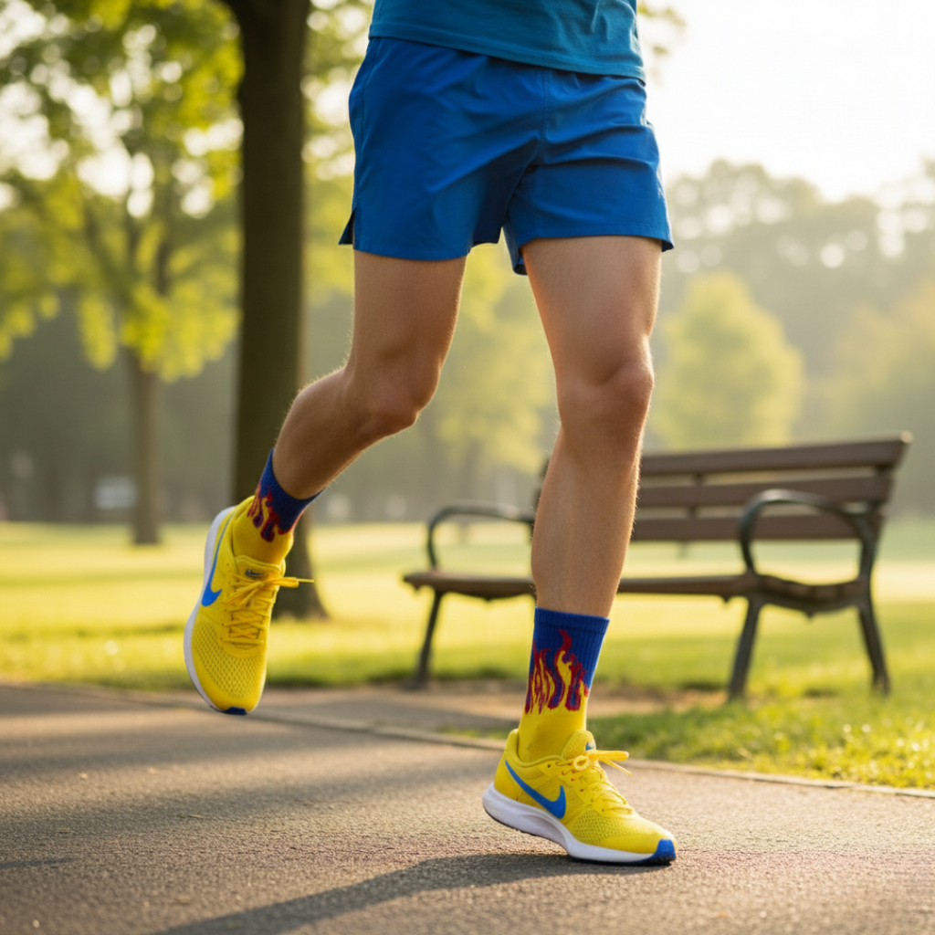 Fire No-Snow - Yellow/Blue- Red Flames