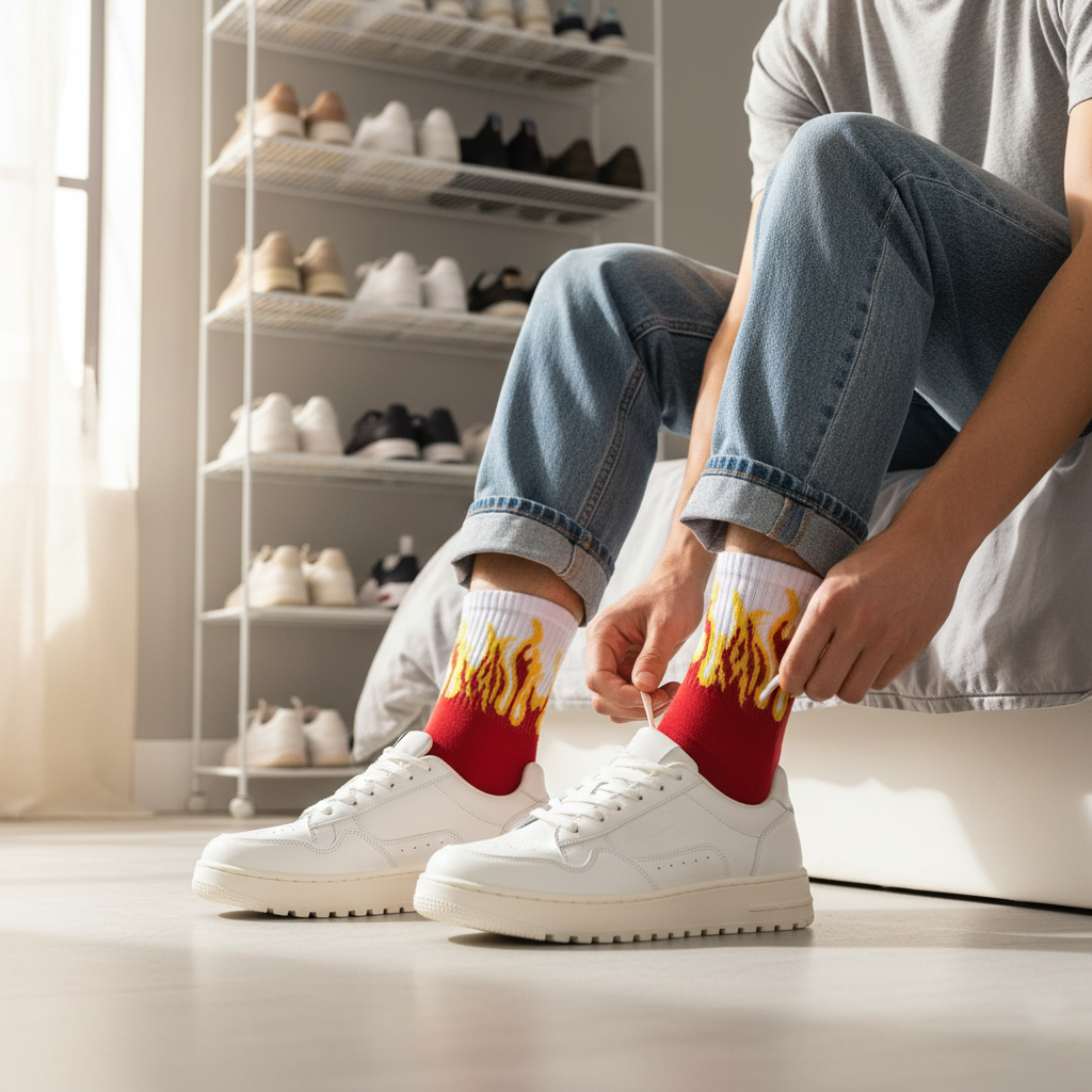 Fire Edition - Red, White, and Yellow Flames