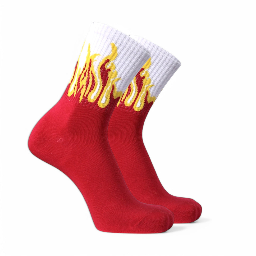 Fire Edition - Red, White, and Yellow Flames